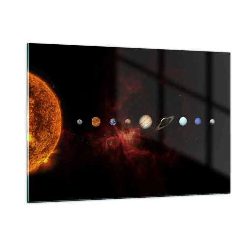 Üveg kép - A szomszédságunk - 120x80 cm