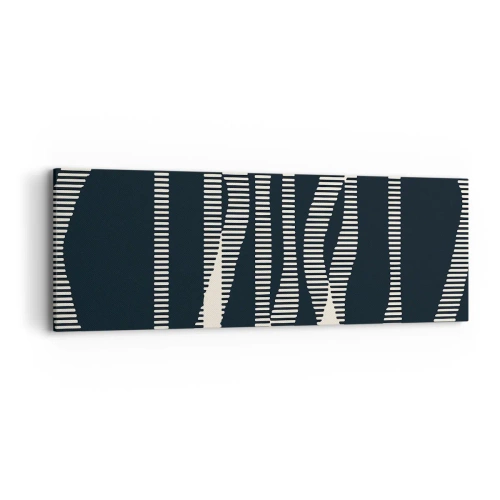 Vászonkép - Sötétség megtörése kísérlete - 90x30 cm