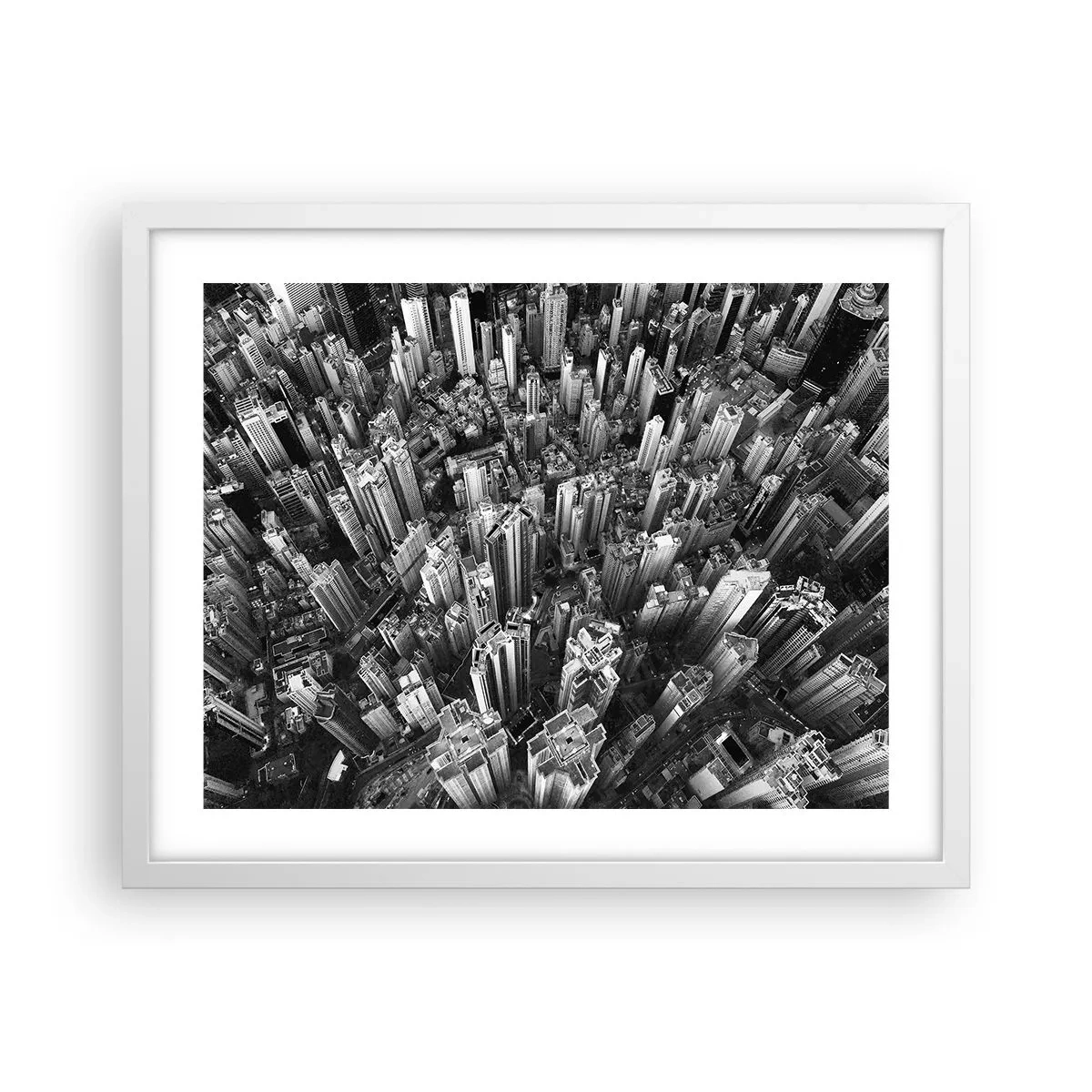 Poszter fekete keretben - Továbbra is feljebb és feljebb - 50x40 cm