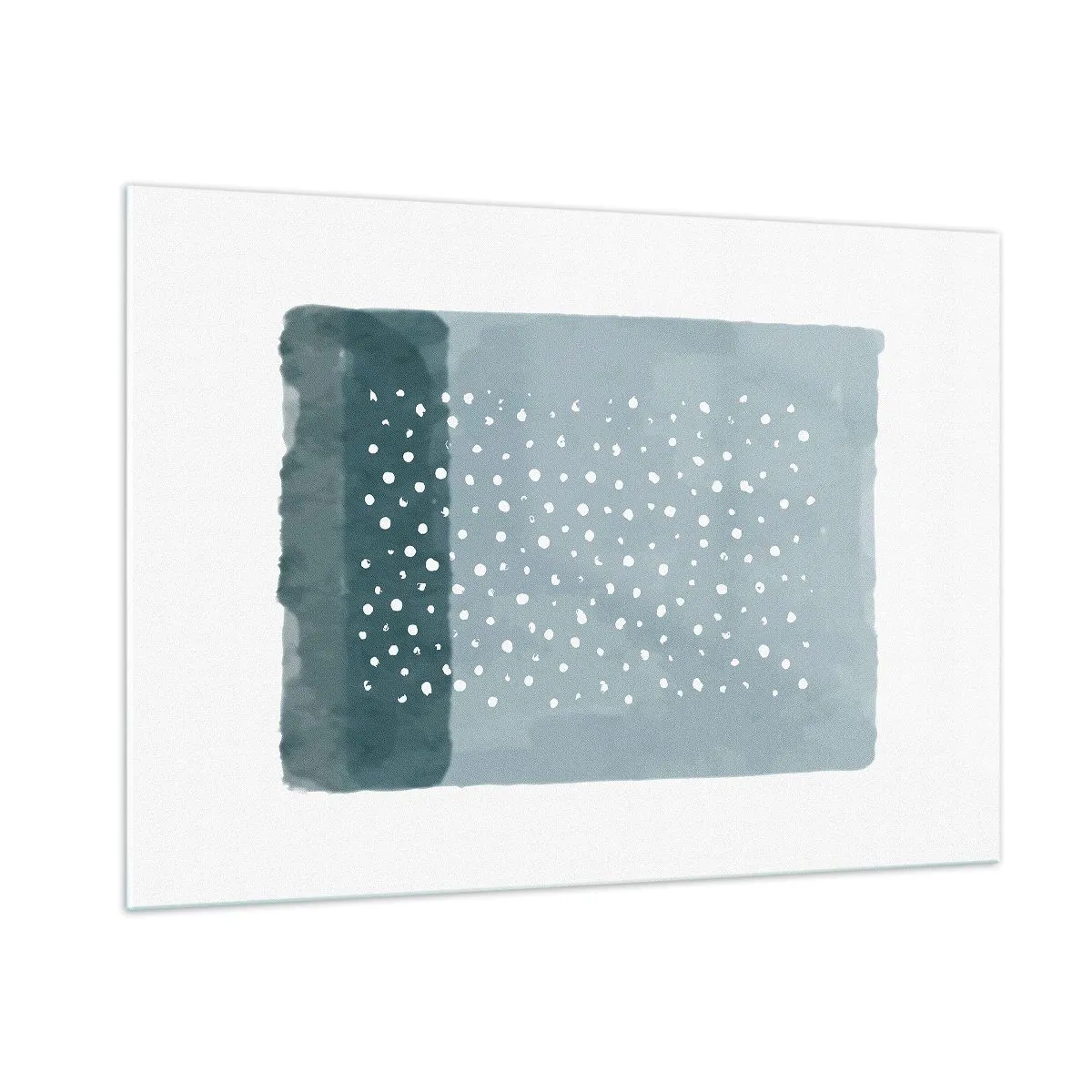 Üveg kép - Kéken nőtt - 100x70 cm