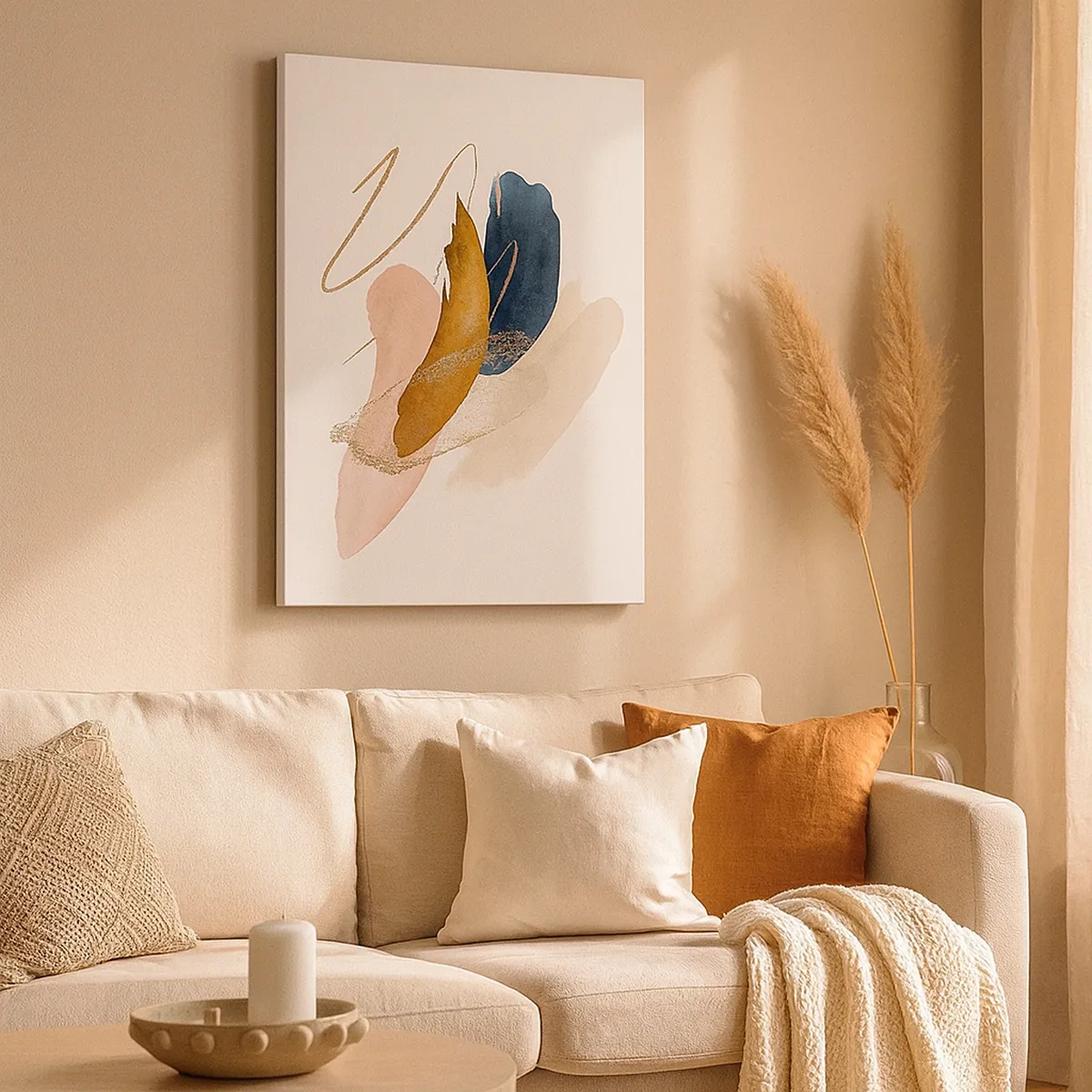 Vászonkép - Szárnyas kompozíció - 50x70 cm