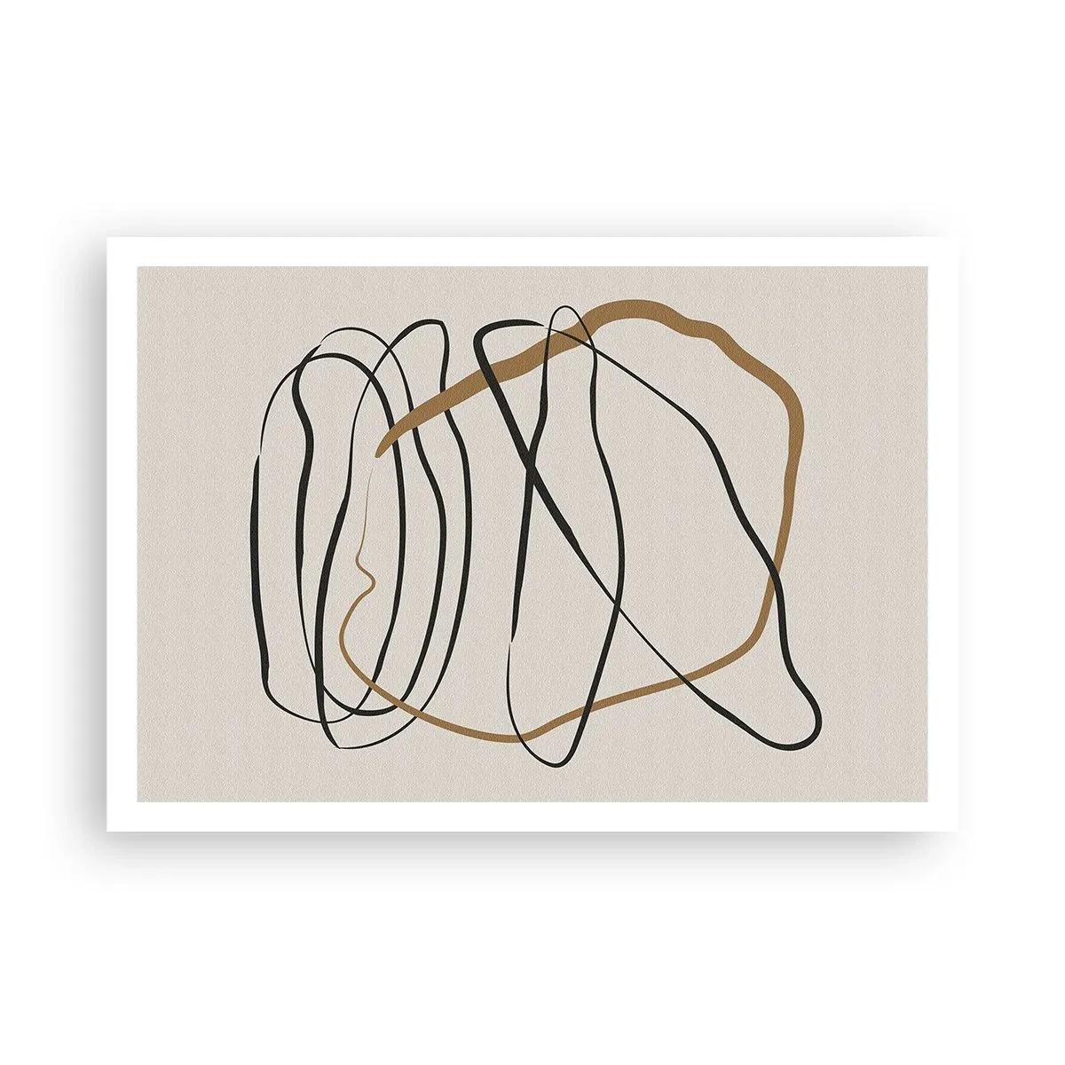 Poszter - Kompozíció - birtokló tánc - 100x70 cm