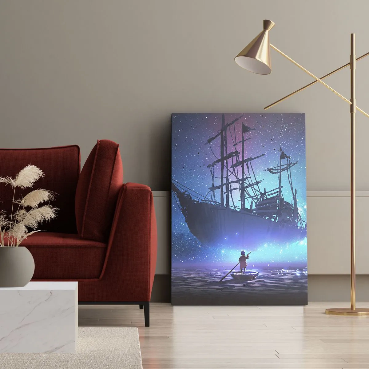 Vászonkép - Találkozás a tenger mítoszával - 50x70 cm