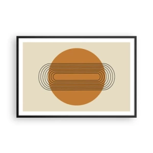 Poszter fehér keretben - Tökéletes terv - 91x61 cm