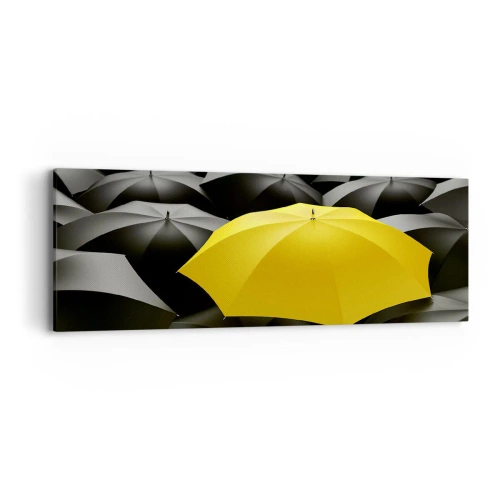 Vászonkép - Viszlát bánat - 90x30 cm