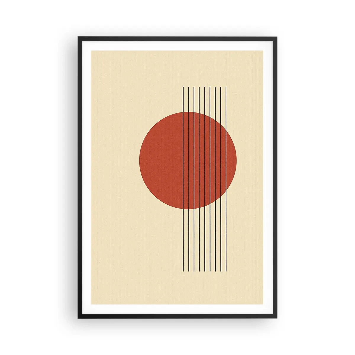 Poszter fehér keretben - Körbe és tovább - 70x100 cm