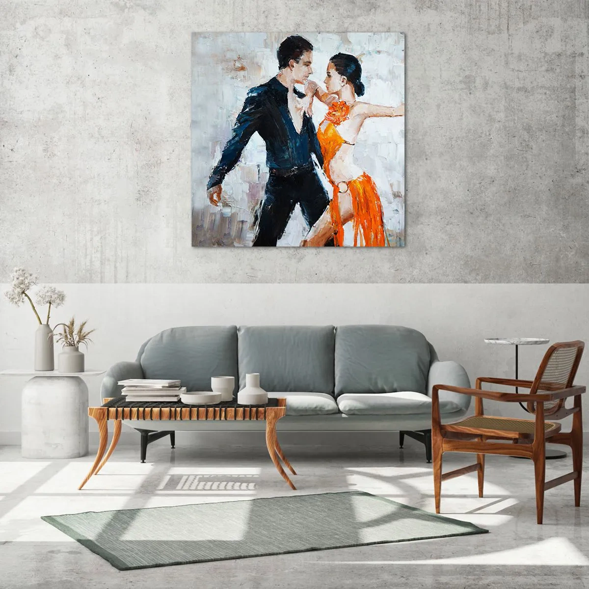 Üveg kép - Dirty dancing - 50x50 cm