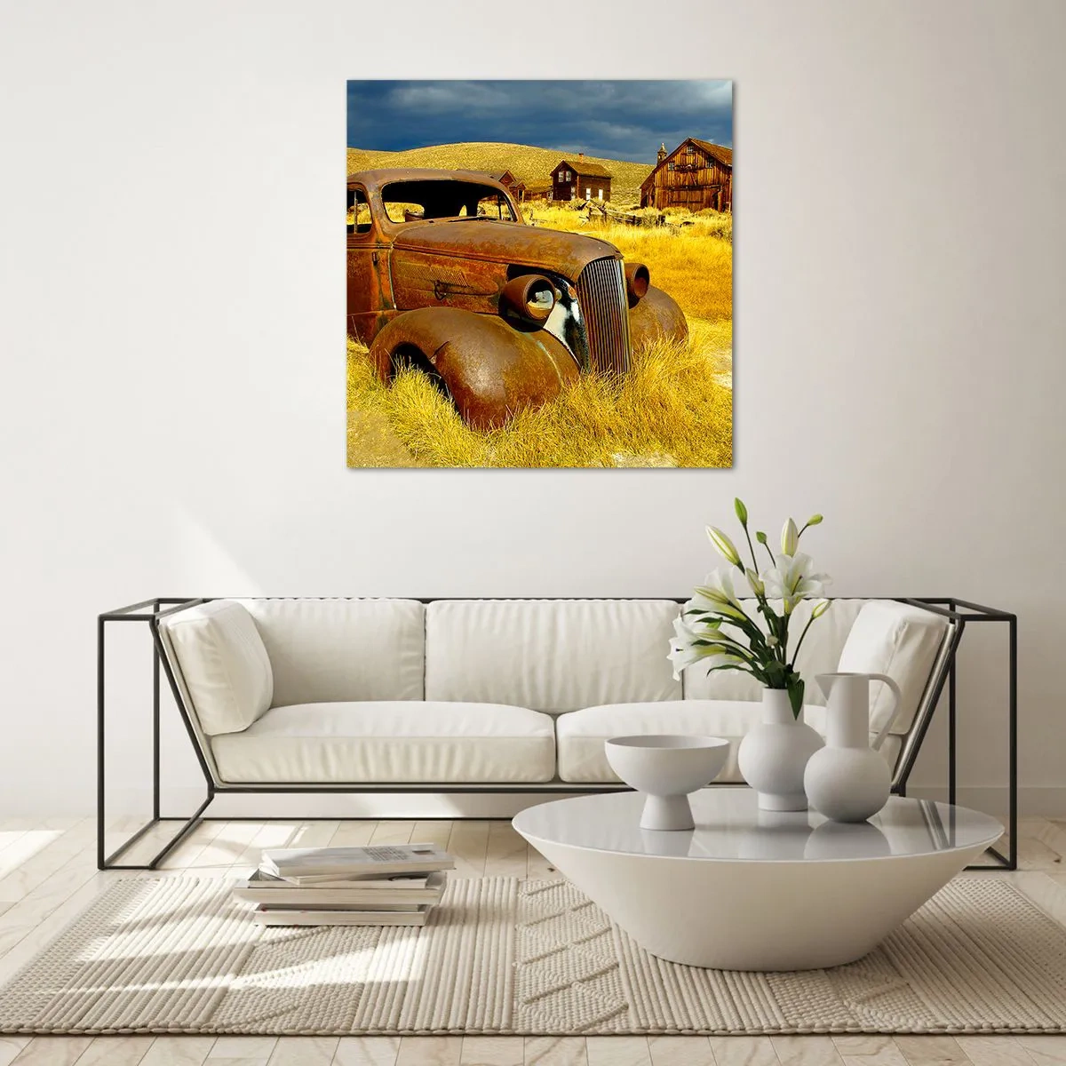 Üveg kép - Kiérdemelt pihenés - 60x60 cm