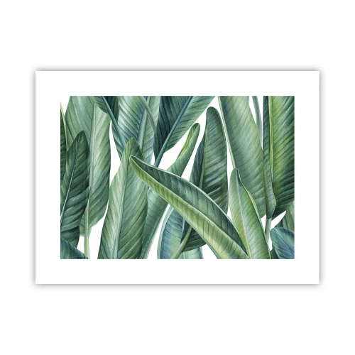 Poszter - Zöld önmagában - 40x30 cm