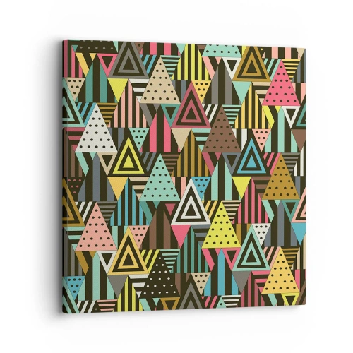 Vászonkép - Hármas ritmusban - 30x30 cm