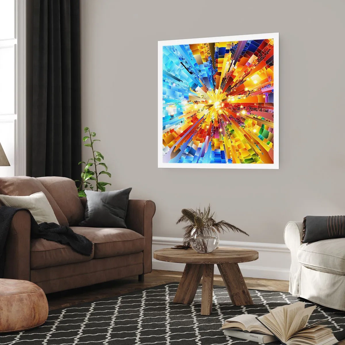 Poszter - In medias res - 40x40 cm