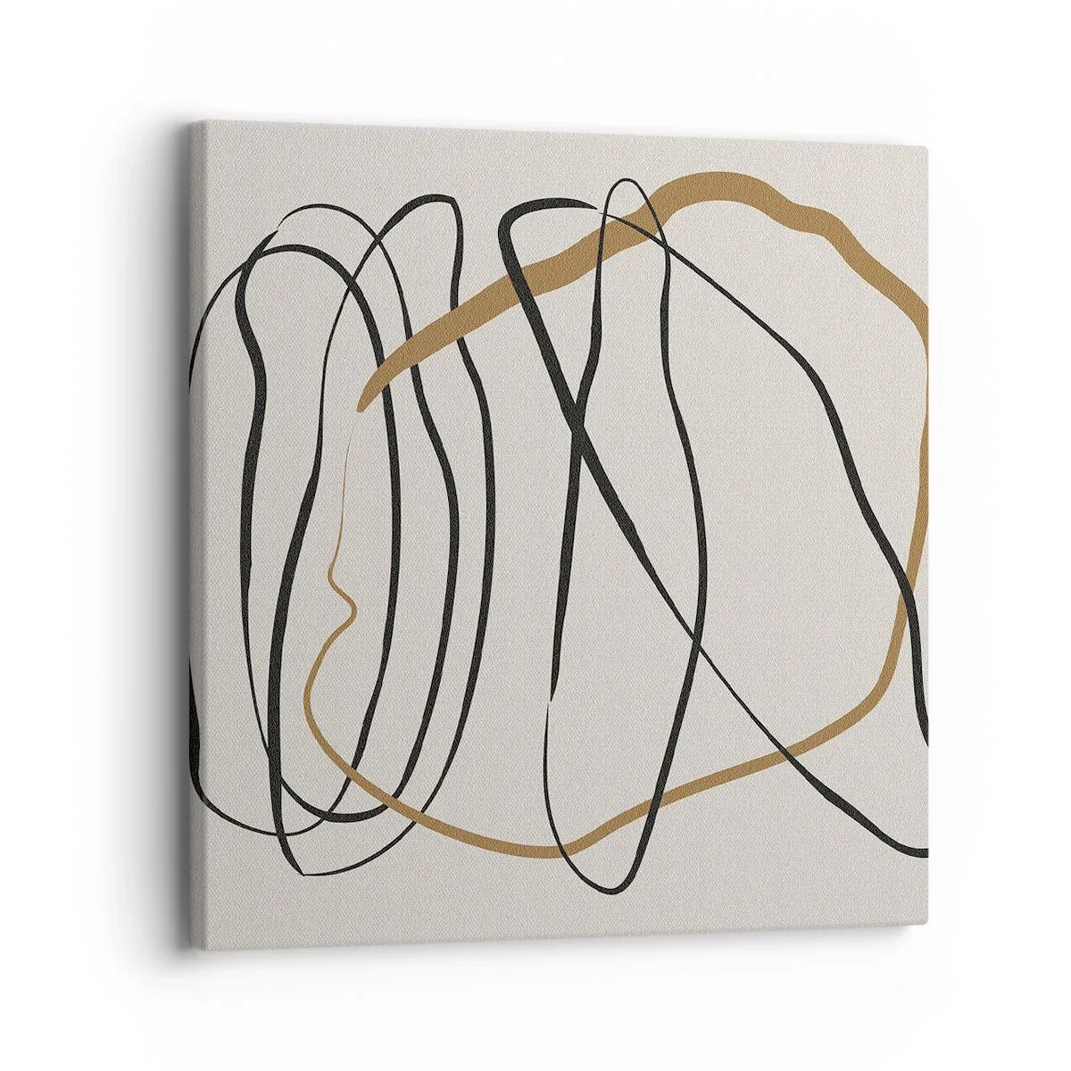 Vászonkép - Kompozíció - birtokló tánc - 30x30 cm