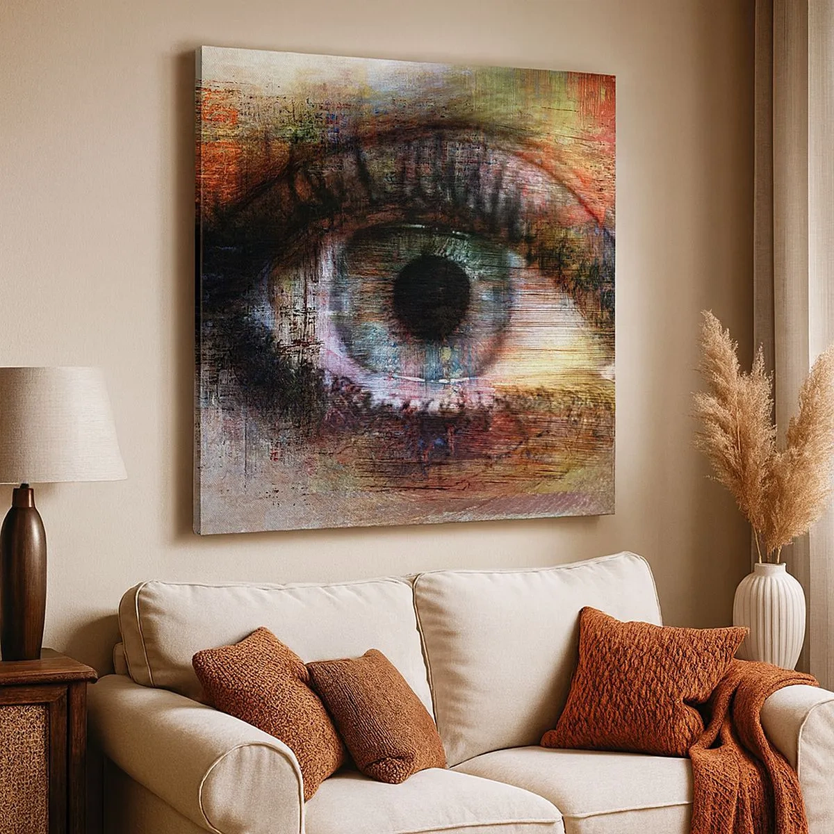 Vászonkép - Beleláthatsz a lélekbe - 30x30 cm