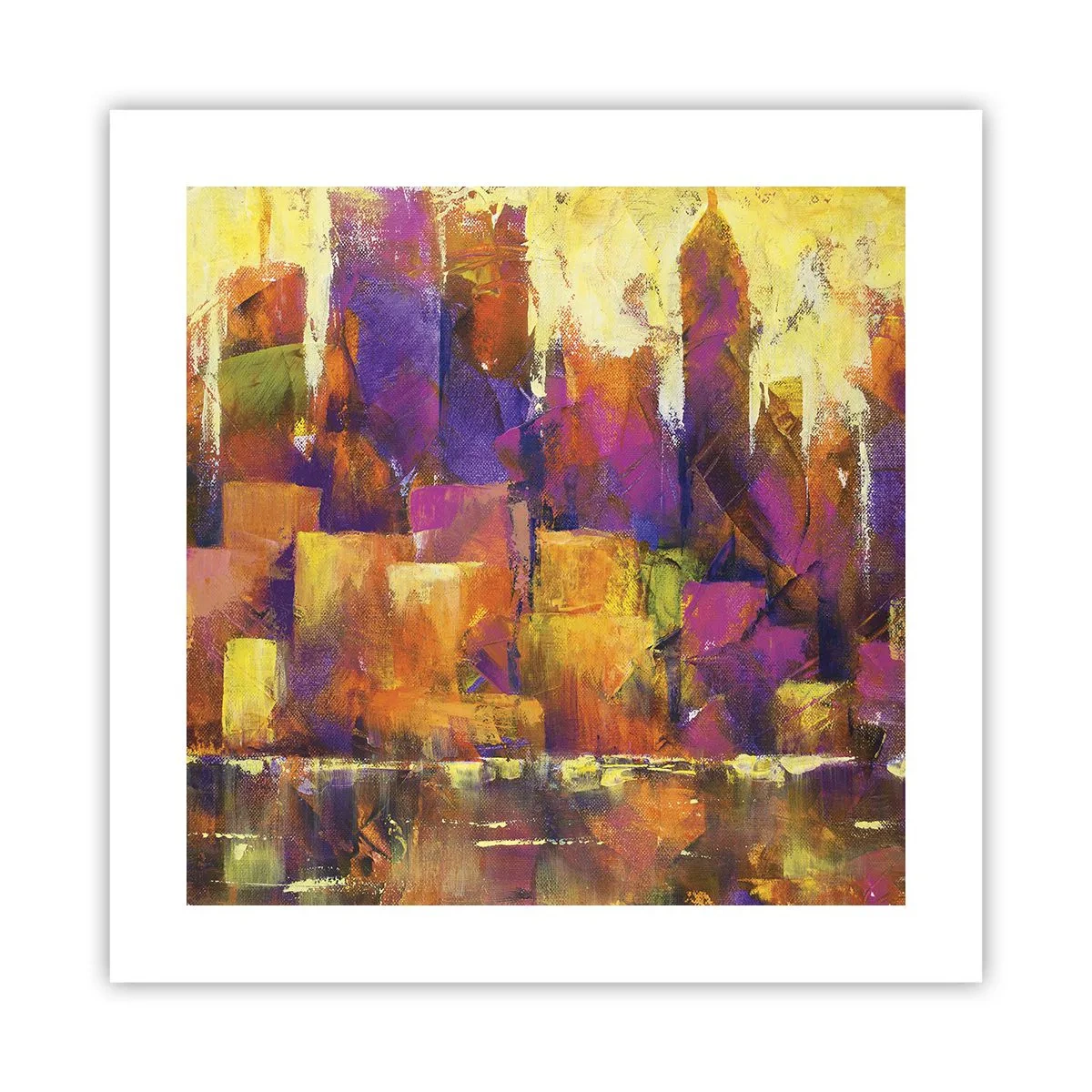 Poszter - Metropolitán kompozíció - 40x40 cm