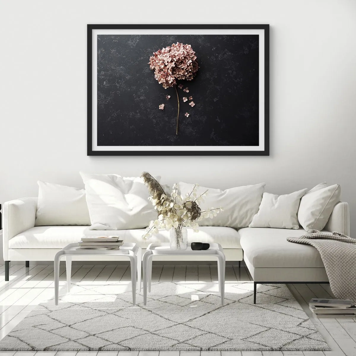Poszter fehér keretben - Egy igazán romantikus jel - 70x50 cm