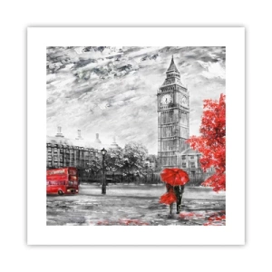 Poszter - Izgalmas nap - 40x40 cm