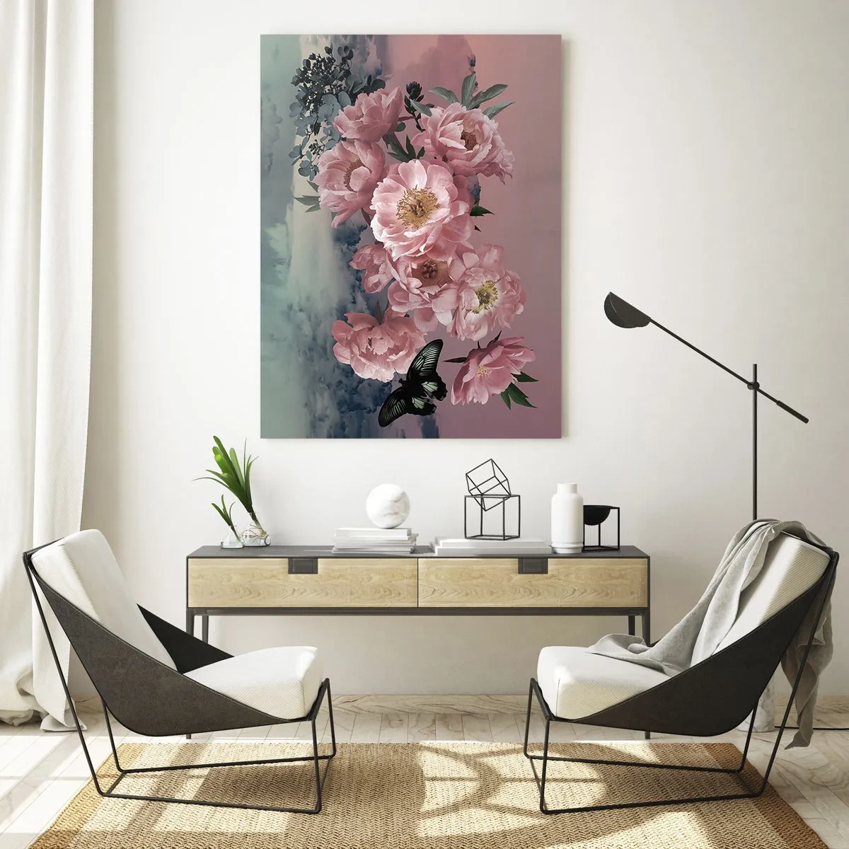 Üveg kép - A romantika csúcsa - 50x70 cm