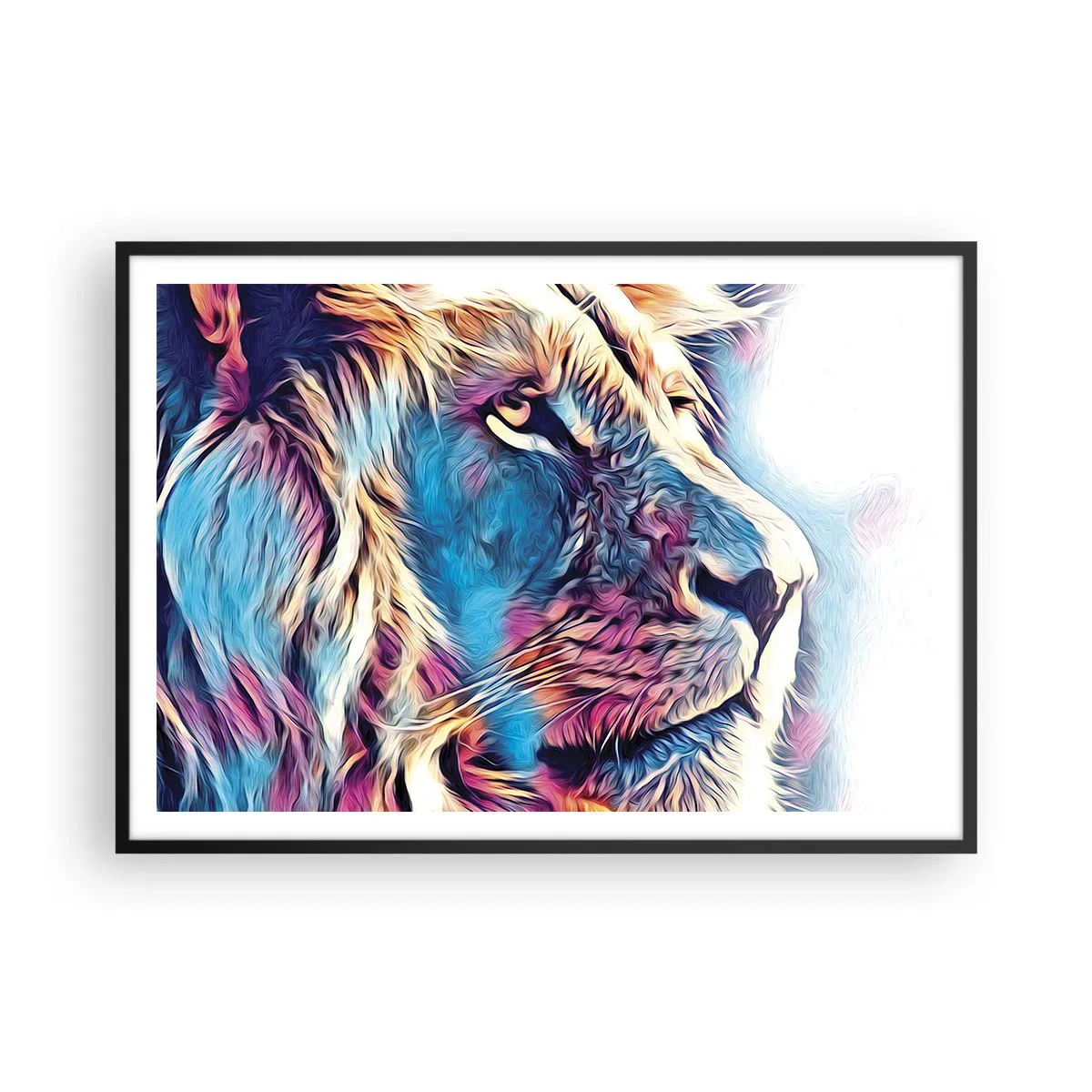 Poszter fehér keretben - A természet bölcsessége - 100x70 cm