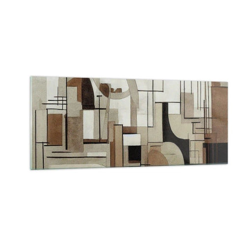 Üveg kép - Városkép 2.0 - 100x40 cm