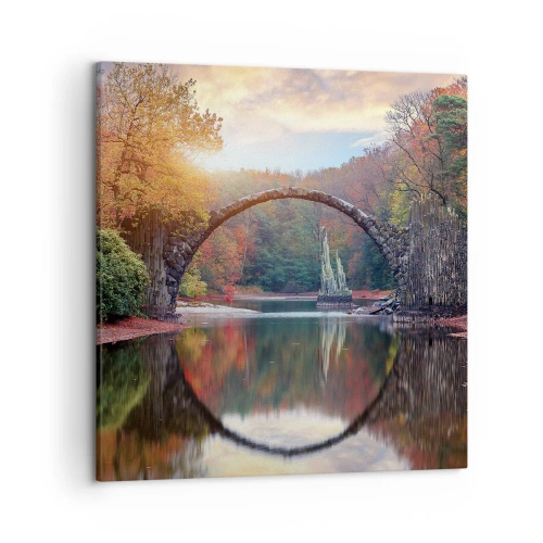 Vászonkép - A tükör másik oldalán - 50x50 cm