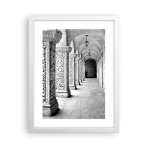 Poszter fekete keretben - És hová megy...? - 30x40 cm