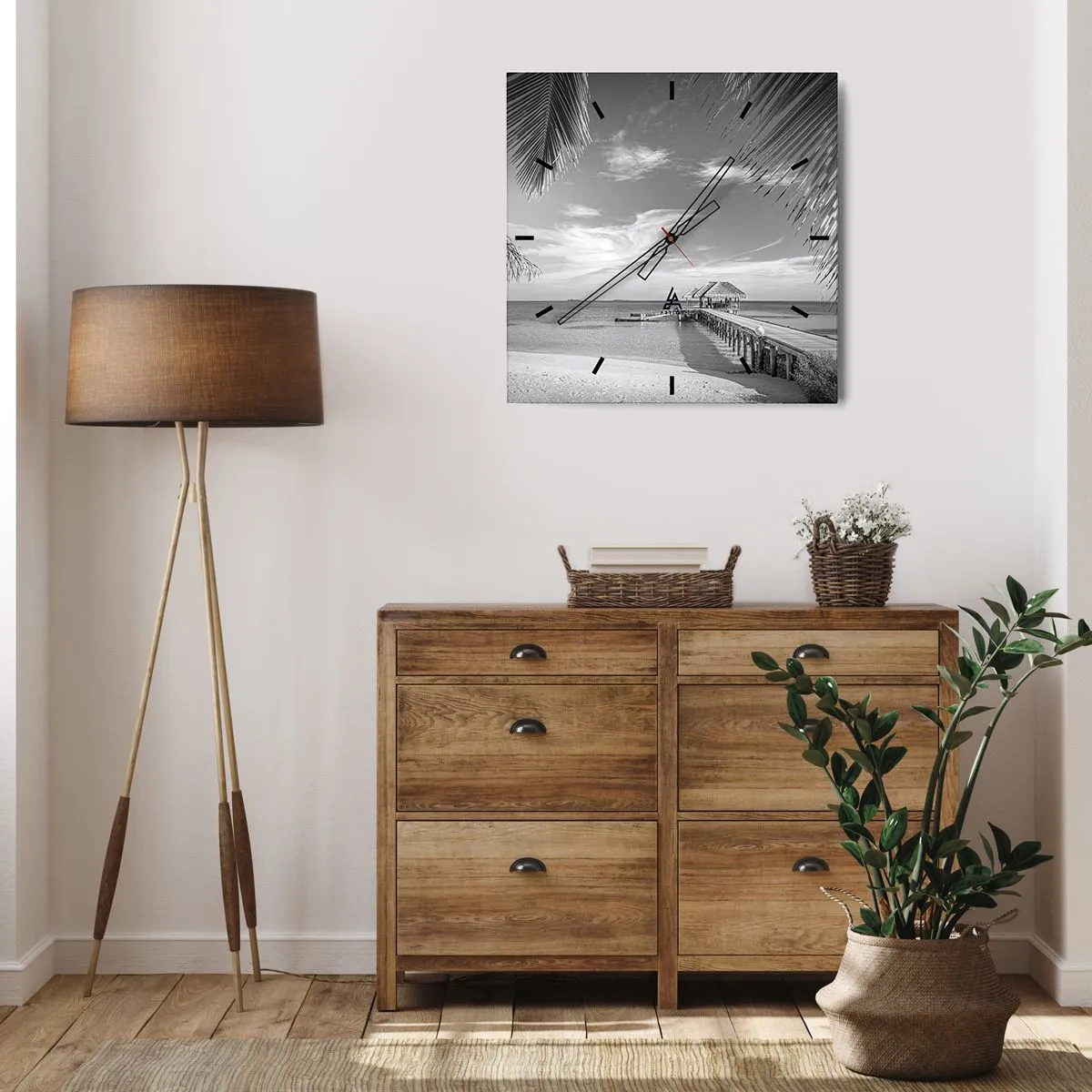 Falióra, Óra - Emlék vagy álom? - 30x30 cm