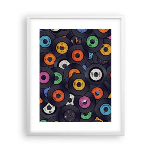 Poszter fekete keretben - A klasszika színei - 40x50 cm