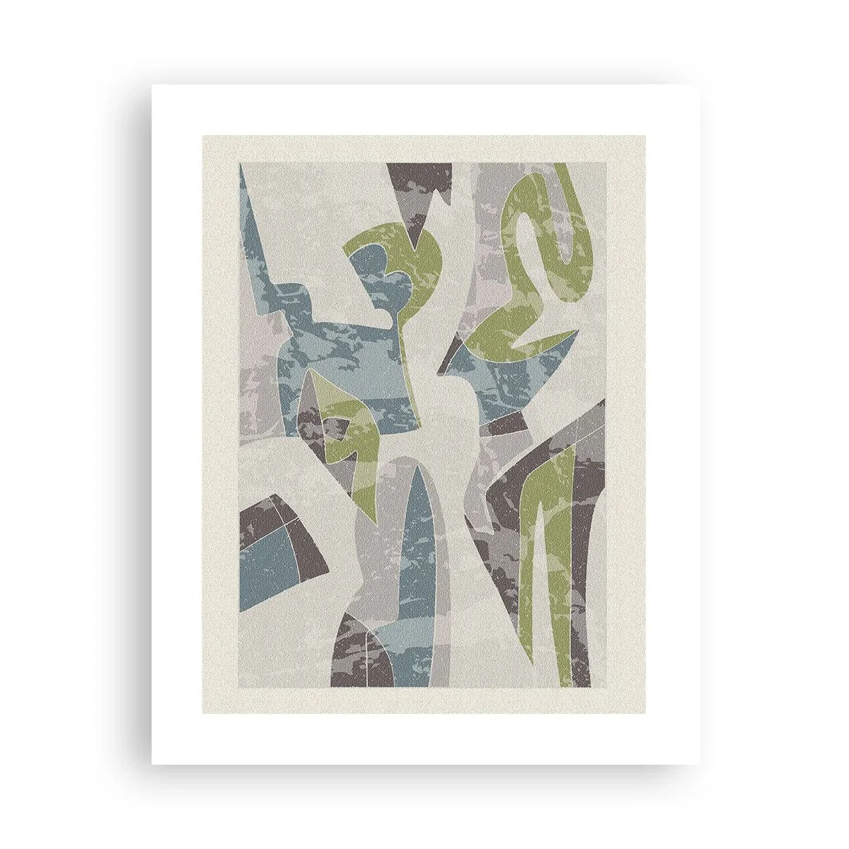 Poszter - Kompozíció üveg mögött - 40x50 cm