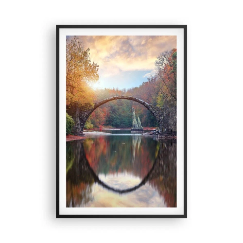 Poszter fehér keretben - A tükör másik oldalán - 61x91 cm