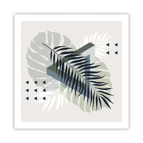 Poszter - Természet és geometria – két rend? - 60x60 cm