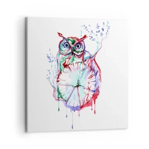 Vászonkép - Természeténél fogva bölcs - 50x50 cm