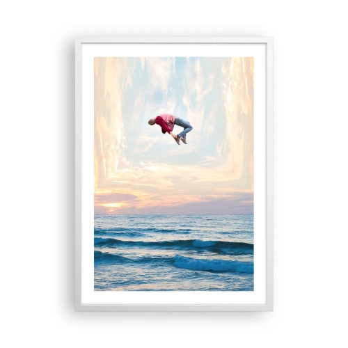 Poszter fekete keretben - Egy másik dimenzióba - 50x70 cm