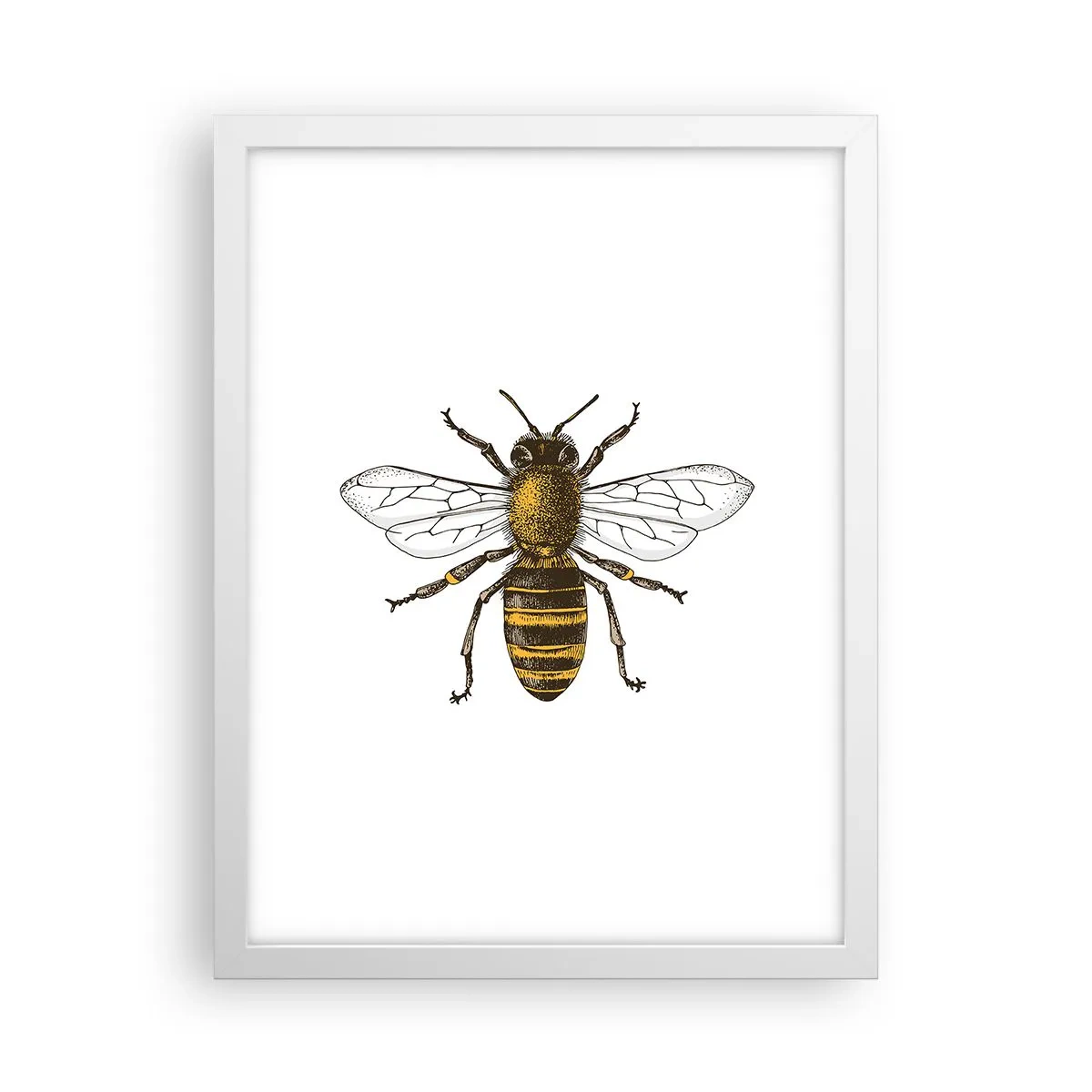 Poszter fekete keretben - Gyönyörű és jó - 30x40 cm