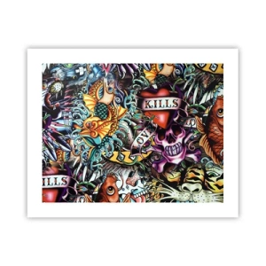 Poszter - A tetováló művész álma - 50x40 cm