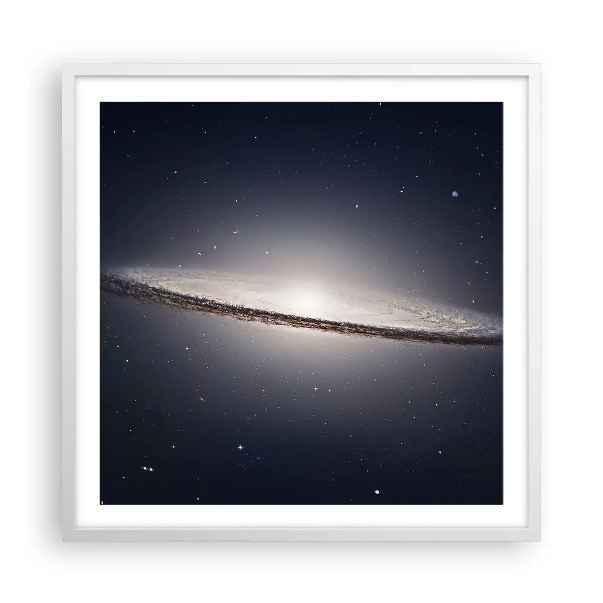 Poszter fekete keretben - Réges régen, egy messzi-messzi galaxisban.... - 60x60 cm