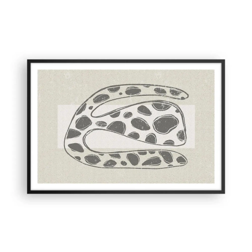 Poszter fehér keretben - Egy bizarr teremtmény - 91x61 cm