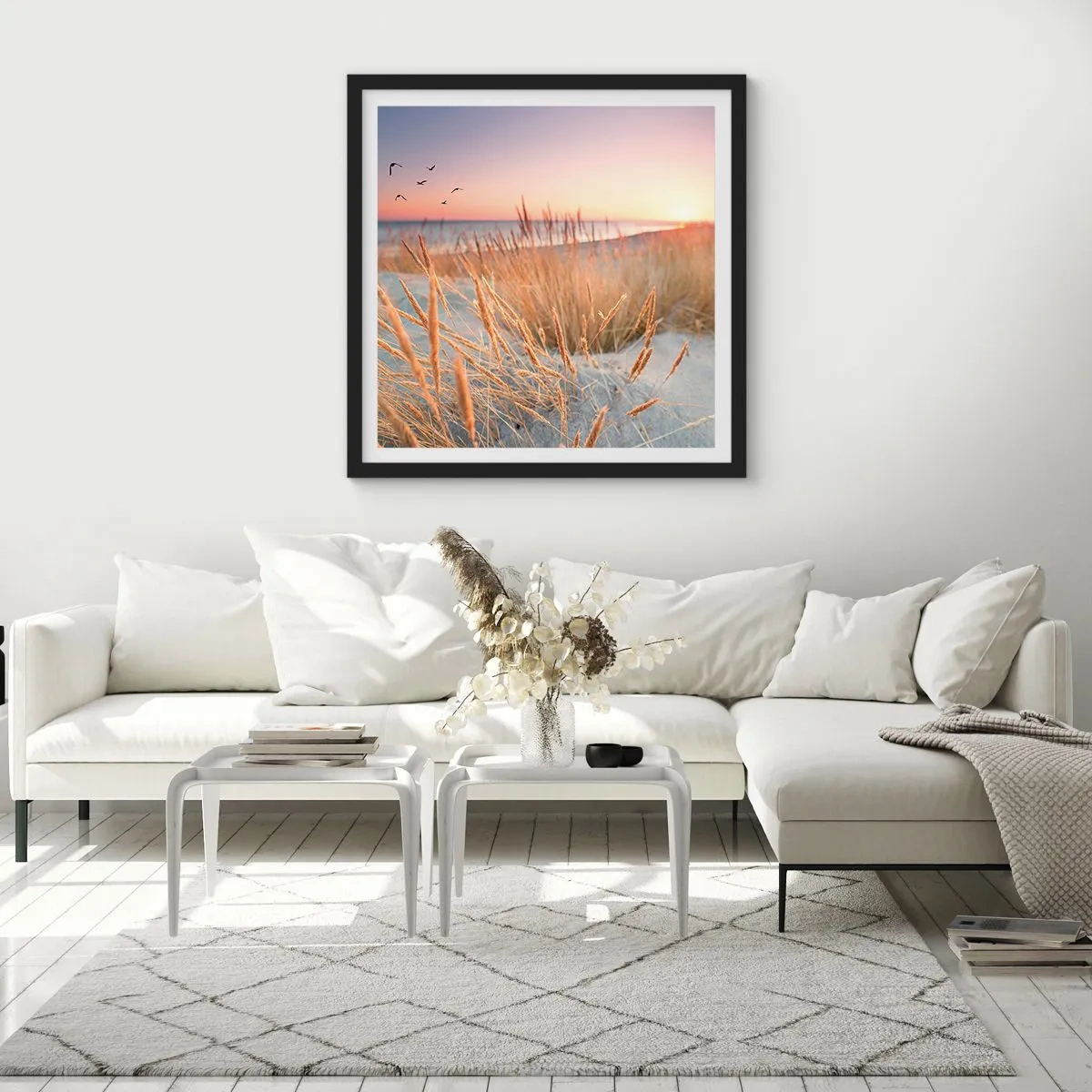 Poszter fehér keretben - A balti altatódal - 40x40 cm