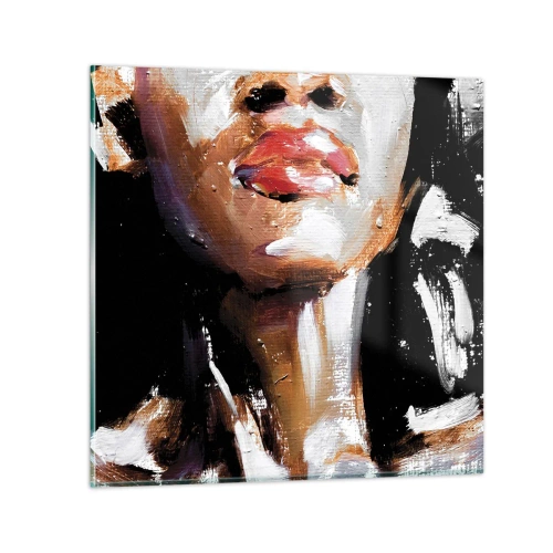 Üveg kép - Büszkeség előítélet nélkül - 70x70 cm