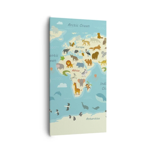 Vászonkép - Jó szomszédok - 65x120 cm