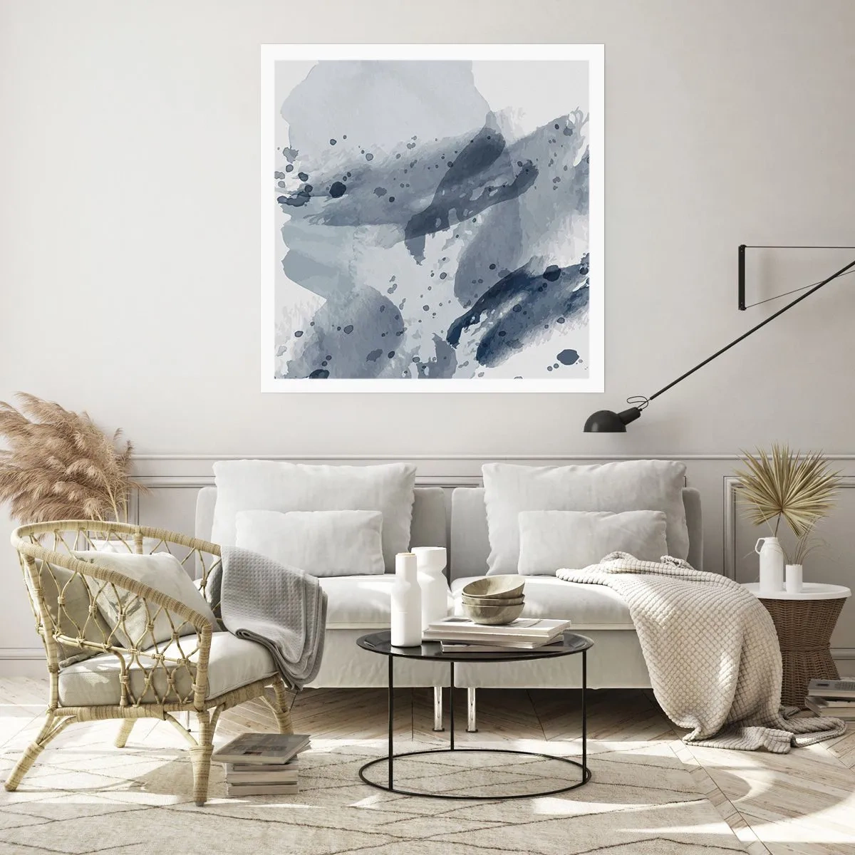 Poszter - A víz természetének tanulmánya - 60x60 cm