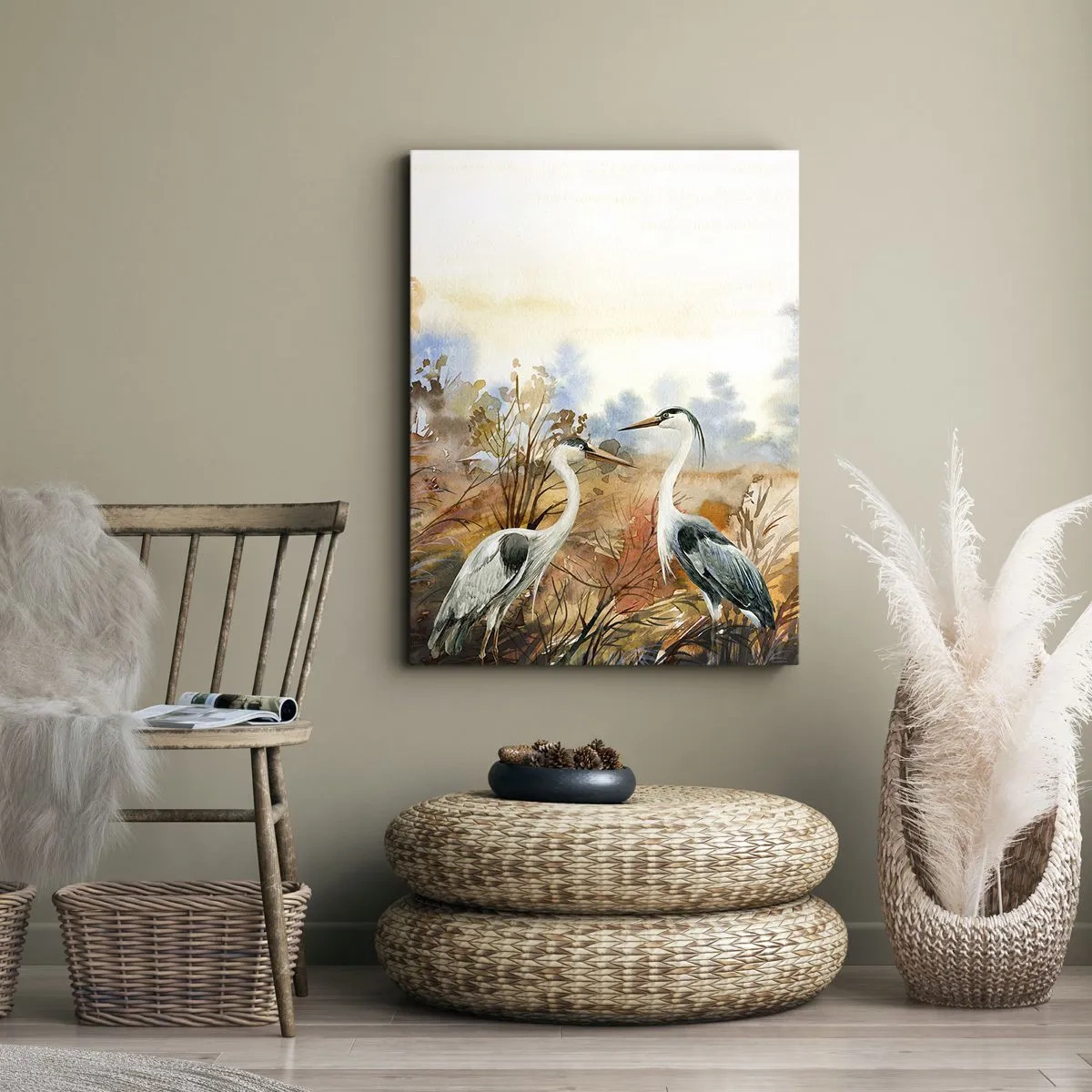 Vászonkép - Hová ősszel? - 50x70 cm