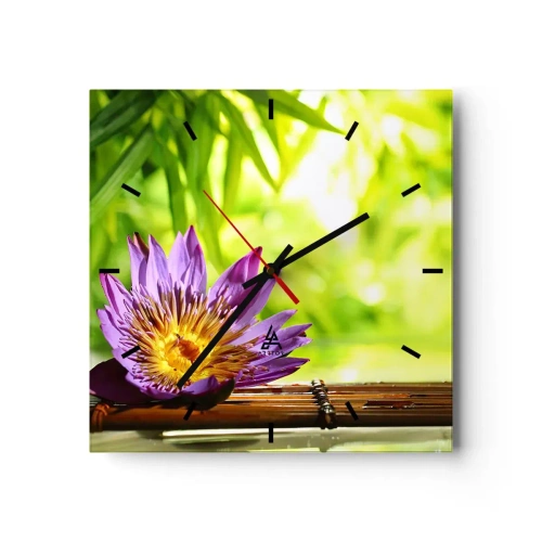 Falióra, Óra - Az ázsiai napon - 30x30 cm