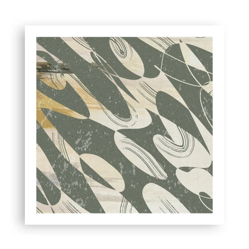 Poszter - Ritmikus absztrakció - 60x60 cm