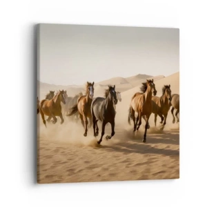 Vászonkép - Szabad, mint a szél - 40x40 cm