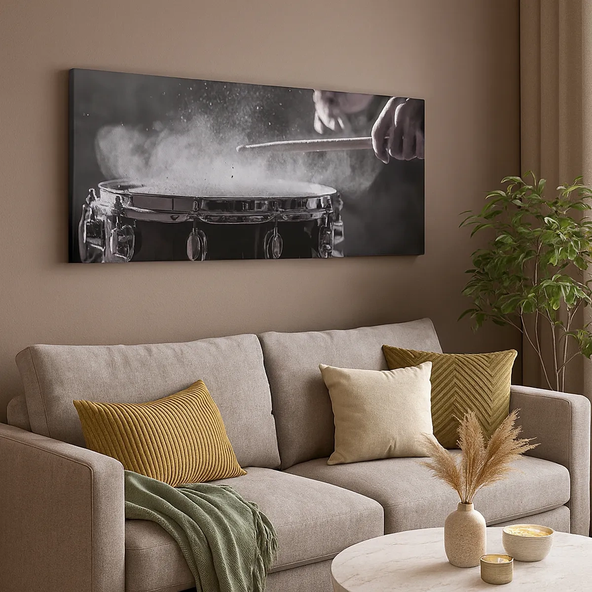 Vászonkép - A zene pulzusa - 30x30 cm