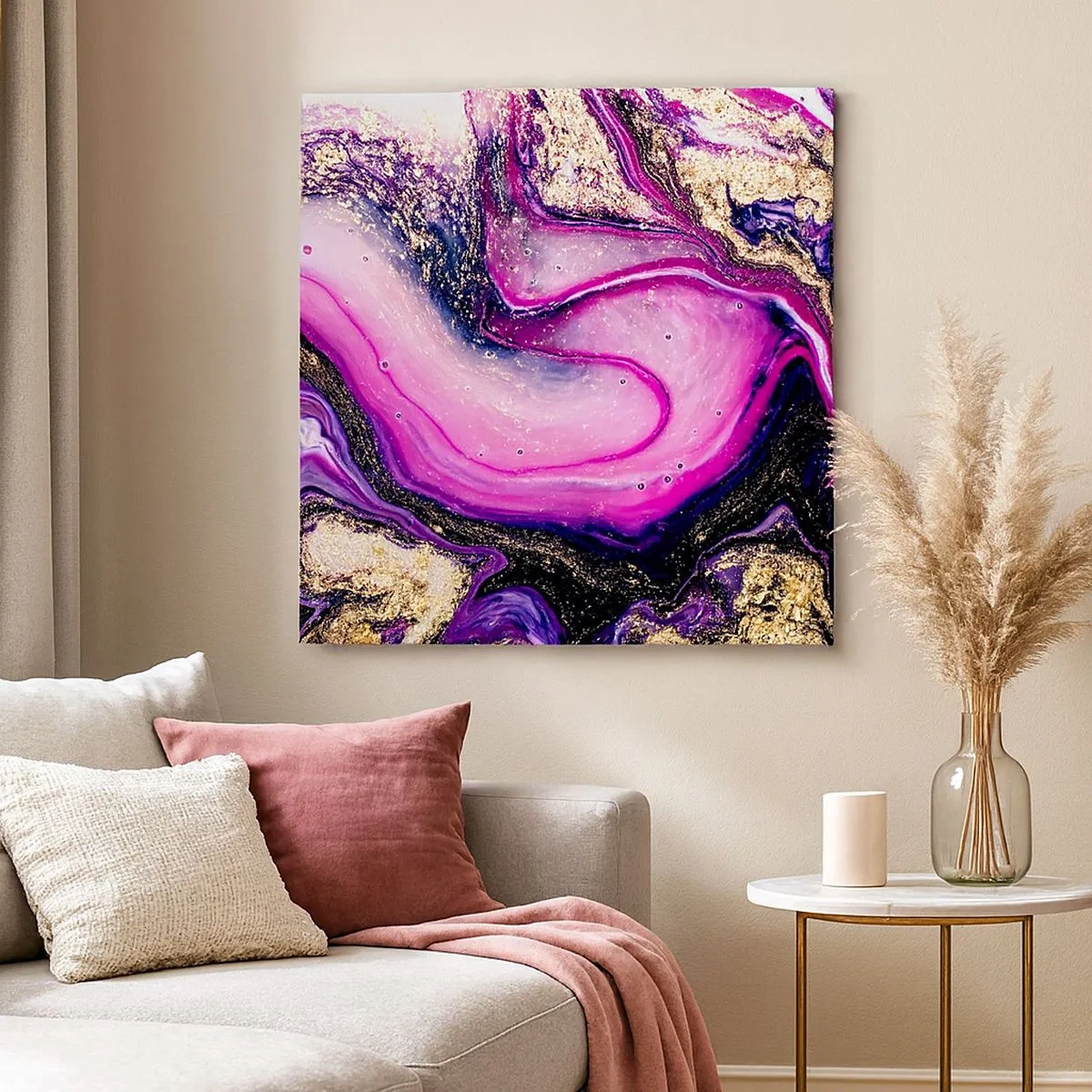 Vászonkép - Egy pillanat a kulisszák mögött - 30x30 cm