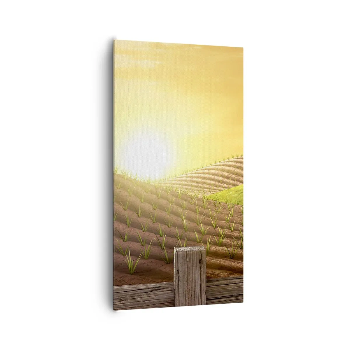 Vászonkép - Tanya, mint a meséből - 65x120 cm