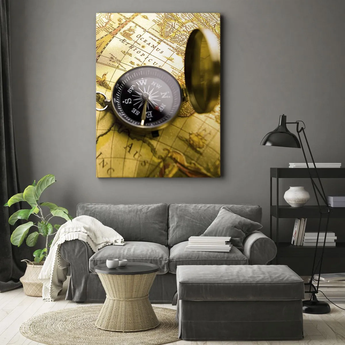 Vászonkép - Vagy talán a világ végére? - 55x100 cm