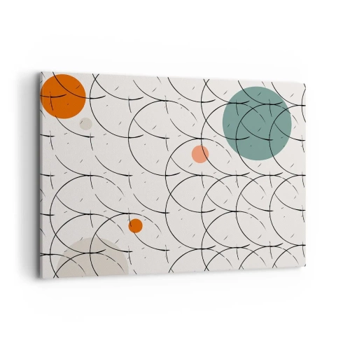 Vászonkép - A pop-art szellemében - 100x70 cm