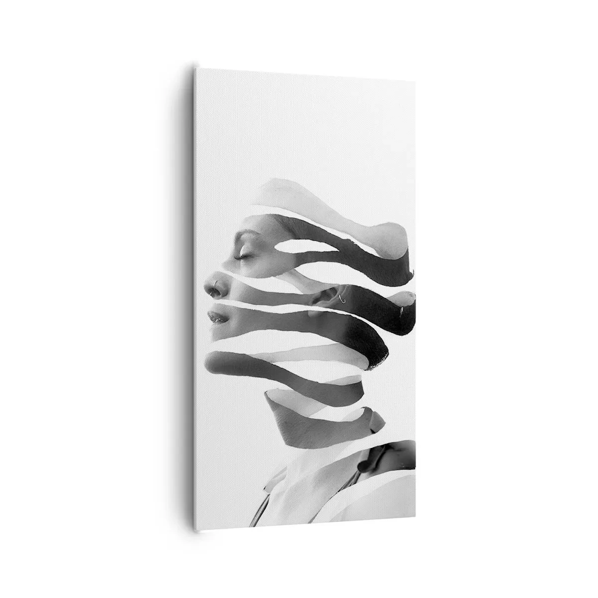 Vászonkép - Szürreális portré - 65x120 cm